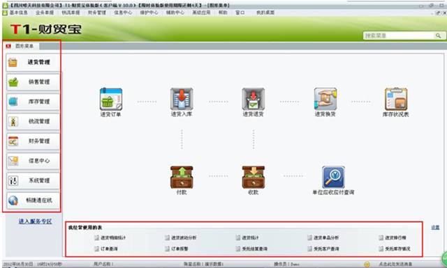 畅捷通T1财贸宝